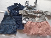 Sukienki rozmiar 68 - 4szt