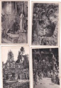 Belgia. Crupet - Groty Św. Antoniego z Padwy. - 4 pocztówki.