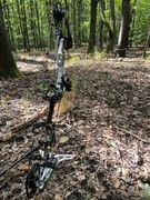 łuk bloczkowy Mathews Halon 32-v6 + celownik AXEL + podstawka HAMSKEA