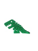 T-REX 3D - RUCHOMY DINOZAUR W KOLORZE ZIELONYM - figurka lub breloczek