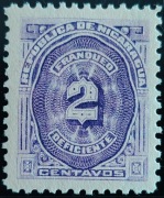 Znaczek pocztowy - Nikaragua - 1897r.