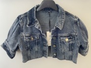 Kurtka jeansowa krótka River Island Outlet Nowa rozmiar 14 /L