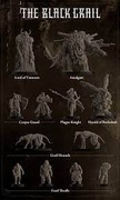 TRENCH CRUSIDE Black Grail warband + reinforcments 