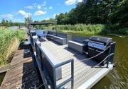 Eventboot Partyboot Platforma Pływająca Houseboat Katamaran  Hausboot