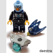 LEGO Chima FIGURKA loc021 Eglor naramiennik 11097 + 98138 (BDB)