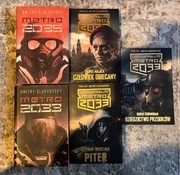 Metro 2035 i pozostałe . 5 sztuk. Stan bdb. 