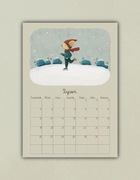 Kalendarz 2026 od Fioletowe ilustracje 