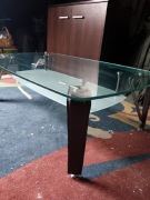 Okrągły stół szklany 