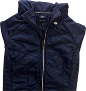 Kurtka TCM TCHIBO SPORTS rower hulajnoga kaptur granatowa rozmiar 38