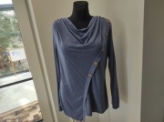 Emery rose XXL bluzka asymetryczna 44 z guzikami 