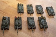15mm Flames Of War: 8x ISU 152 + tankodesantniki
