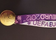 Pamiątkowy kolekcjonerski medal euro 2012
