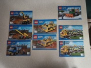 LEGO City , 60075, 60074, 60083, 60060- instrukcja 