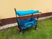 wózek plażowy turystyczny transportowy Fuxtec