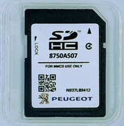 Aktualizacja map Peugeot MMCS P-11 EU 2025