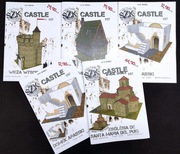 ŚzK zestaw 5 modeli serii CASTLE 1:87