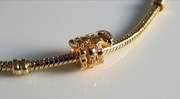 Charm's "Gold Snake" Srebro 925 