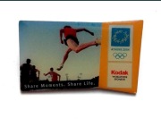 Przypinka Ateny 2004 Olimpiada lekkoatletyczna Grecja Kodak znaczek