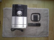 Mini wieżą Sony CMT-eh10 ,antena ,pilot sony