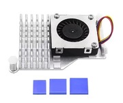 Aktywne chłodzenie - radiator + wentylator do Raspberry Pi 5