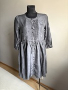 Custommade sukienka jedwabna 100 % jedwab Silk 40 L