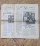 L'osservatore Romano nr 9 i 10 1980