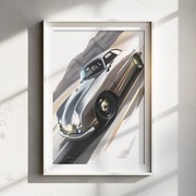 Plakat z Ikonami motoryzacji