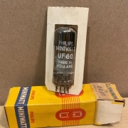 UF80 - Philips - Lampa Elektronowa - Pentoda - NOS - 19BX6 6EF7 6F41 Z152 