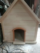 Budka dla psa- drewno sosnowe