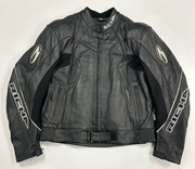 Motocyklowa Kurtka skórzana Richa Samurai czarna rozmiar.56
