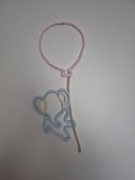 Dekoracja do pokoju dziecięcego. Słonik z balonikiem. Handmade