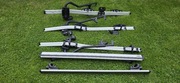 Belki Thule WingBar 127cm ze stopami pod relingi + 3x Thule ProRide