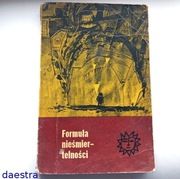 FORMUŁA NIEŚMIERTELNOŚCI Opowiadania fantastyczno-naukowe (wyd. 1965 r.)