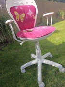 Krzesło/fotel - obrotowe/ do biurka/ dla dziewczynki 