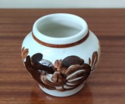 Mały wazon fajans Koło - PRL