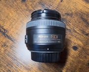 NIKKOR AF-S DX 35 mm f/1.8 G + filtr UV 