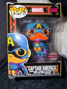 Funko Pop! Marvel: Captain America Black Light #648 (Special Edition)