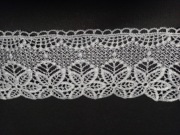 Gipiura koronka biała 63mm