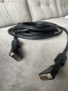 Kabel dual link DVI-D wtyk z obu stron 10m czarny