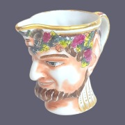 Dzbanek figuralny Bachus Thieme Potschappel Drezno