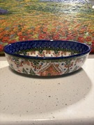 Zapiek/półmisek ceramika bolesławiecka