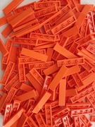 LEGO 2431 1x4 płytka pomarańczowy reddish orange komplet 10 szt NOWY