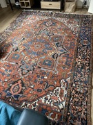 Dywan wełniany perski zabytkowy Heris Iran Vintage