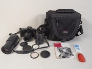 Canon EOS 500 + dwa obiektywy duży zestaw 