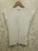 Koszulka biała bez rękawów, ZARA, rozm.M