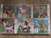 Zestaw pudełek po grach Nintendo 3DS wydania Niemieckie Pokemon Dragonball