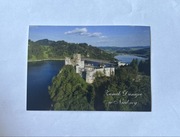 Zamek Dunajec w Niedzicy piękna pocztówka Nowa