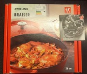 ZWILLING żeliwna patelnia garnek BRAISER