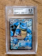 Blastoise ex #184 Ultra Rare – Pokémon 151 – BGS 8.5 NM-MT+