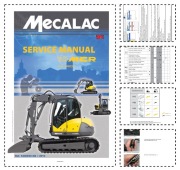 Mecalac 10MCR Service Manual Instrukcja serwisowa SN od 130040